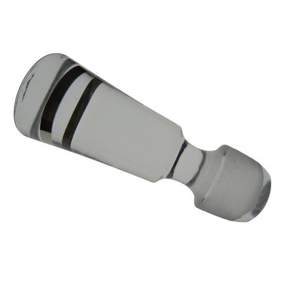 Vintage Bohemia Crystal Decanter Beaker Sterling Silver Design Czech - Picture 3 of 13